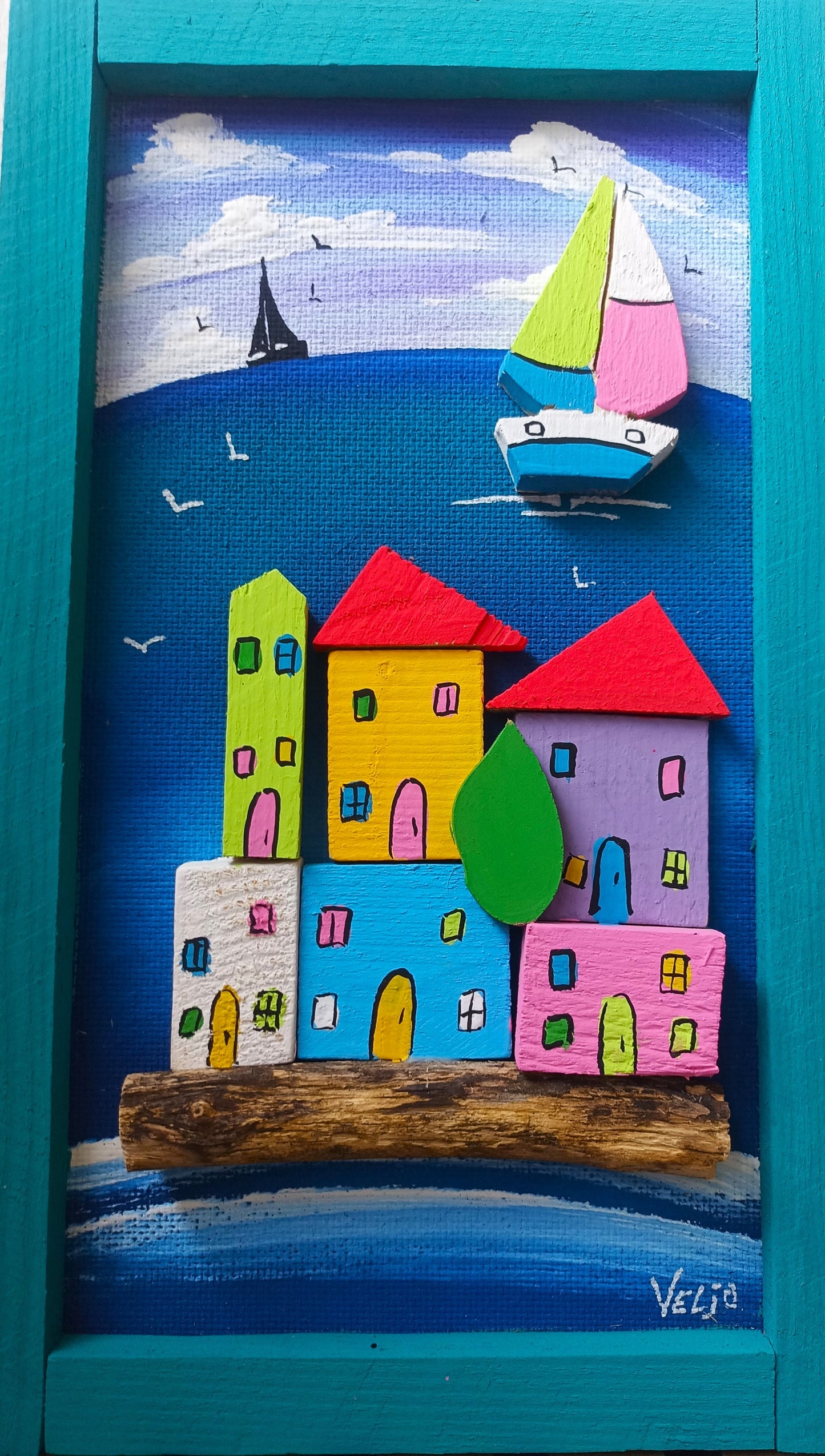 Art 3D en bois pour enfants (012)