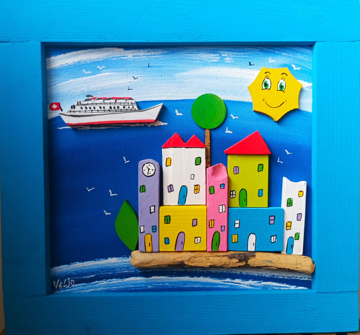 Art 3D en bois pour enfants (013)