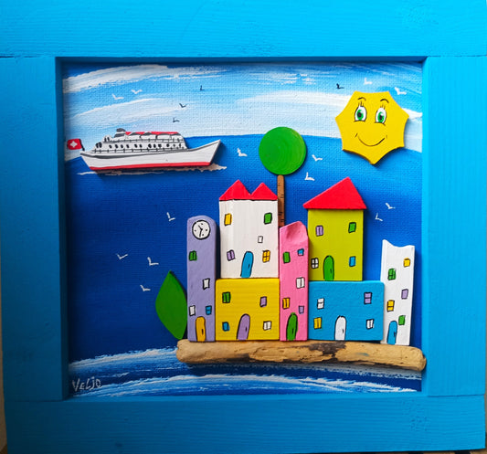 Art 3D en bois pour enfants (013)