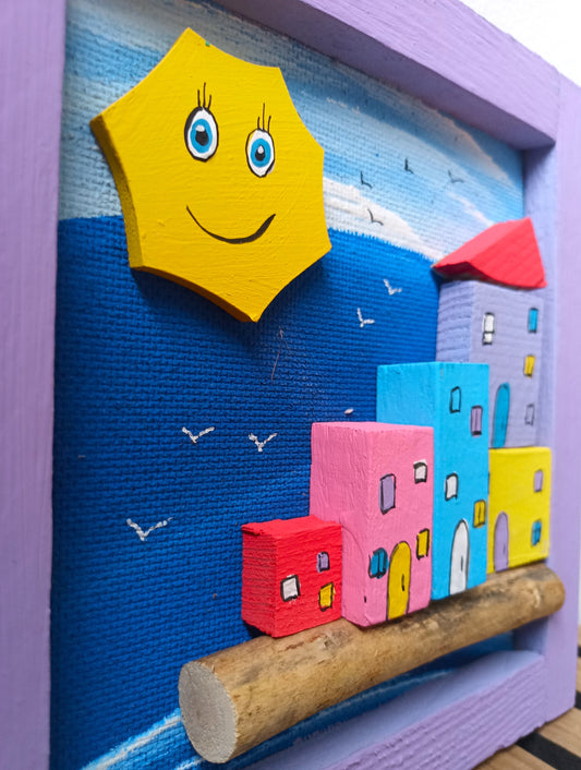 Sunny Harbor Village handcrafted children's gift made from reclaimed wood